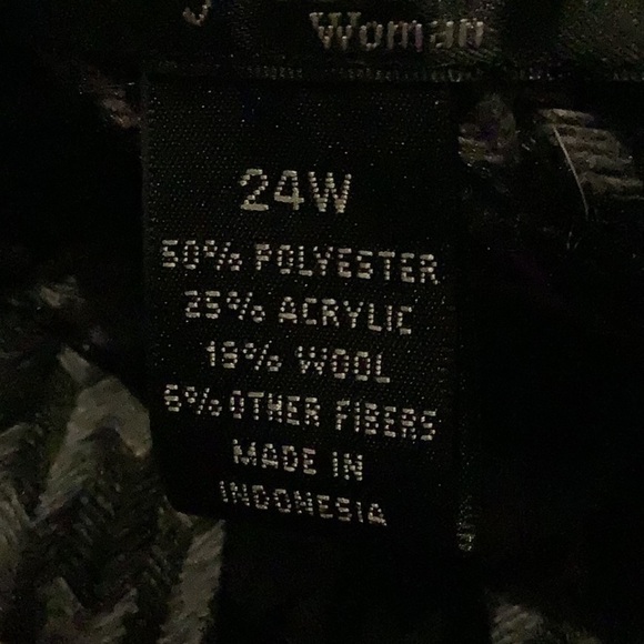 STYLE & Co Portobello Houndstooth Blazer Jacket (K13) - Picture 6 of 8